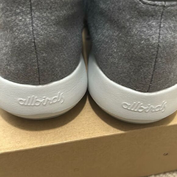 Allbirds Women's Size 10 Wool Runner Up Mizzle Sneakers Medium Gray High Top New - Picture 4 of 10